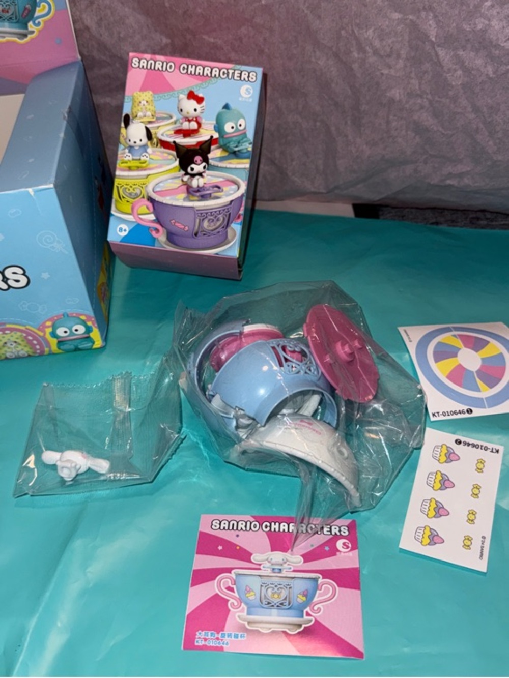 Sanrio Characters Wind-Up Tea Cup CONFIRMED Cinnamoroll